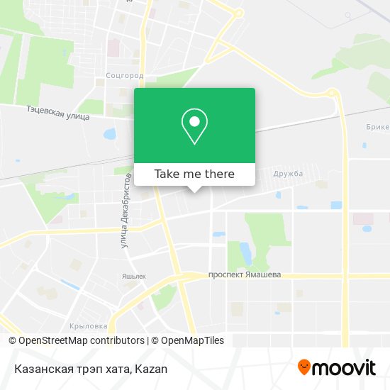 Казанская трэп хата map