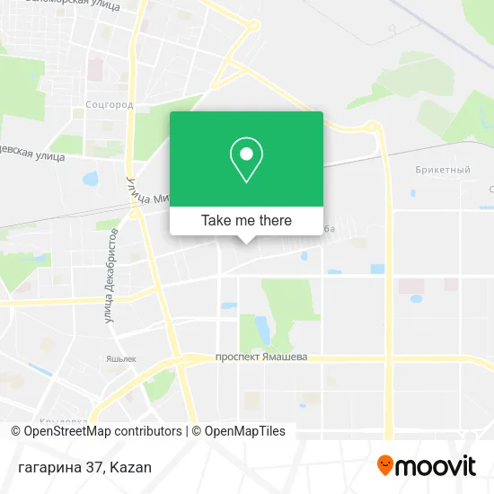 гагарина 37 map