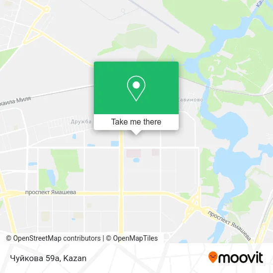 Чуйкова 59а map