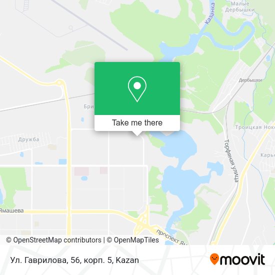 Ул. Гаврилова, 56, корп. 5 map