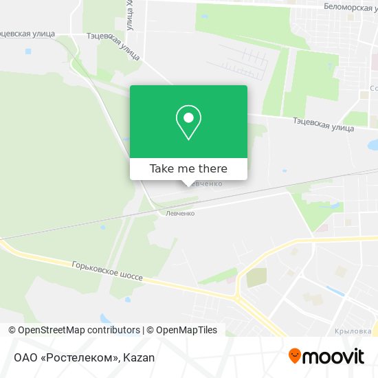 ОАО «Ростелеком» map
