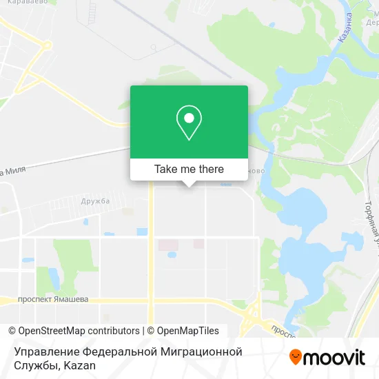 Управление Федеральной Миграционной Службы map