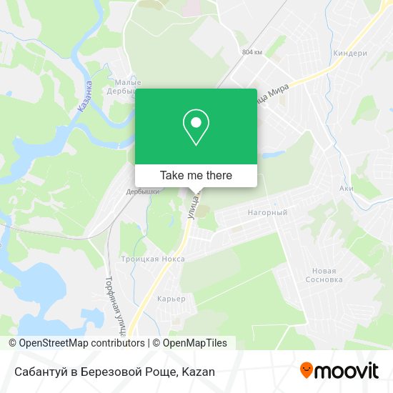 Сабантуй в Березовой Роще map
