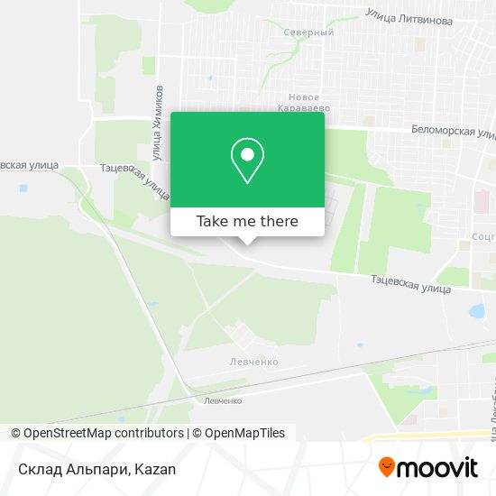 Склад Альпари map