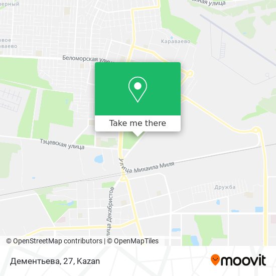 Дементьева, 27 map