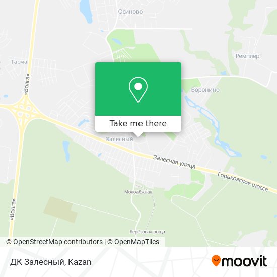 ДК Залесный map