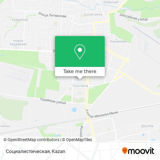 Социалистическая map