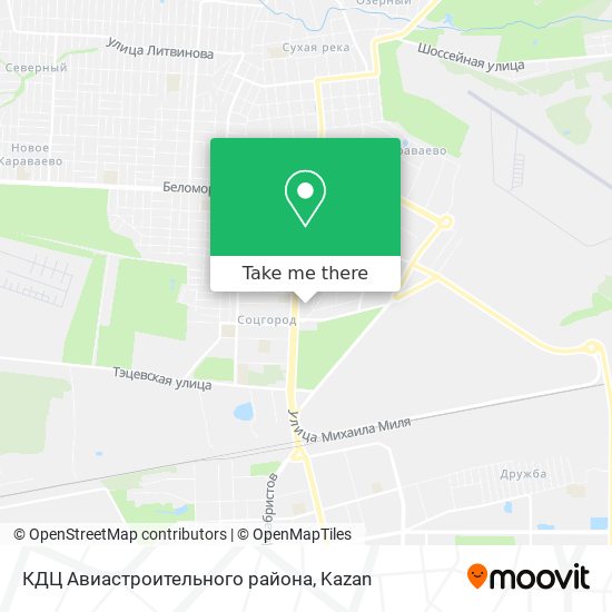 КДЦ Авиастроительного района map