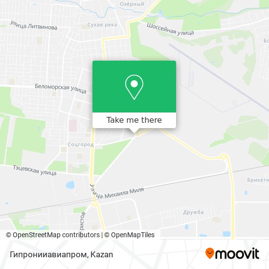 Гипронииавиапром map