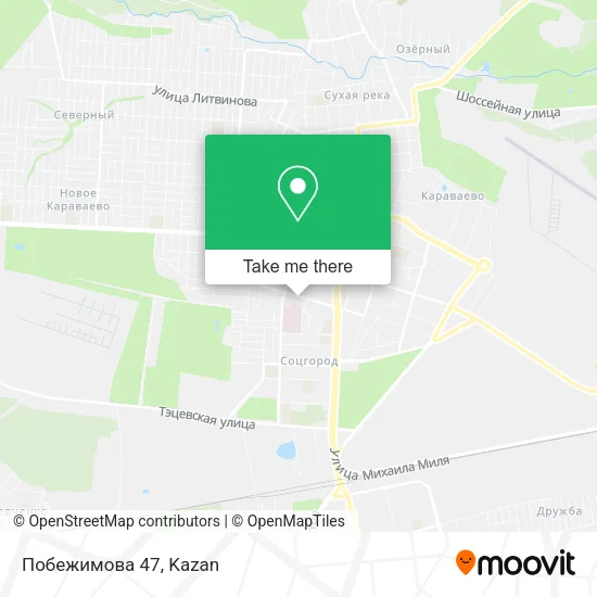 Побежимова 47 map