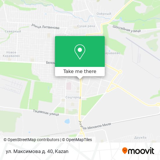 ул. Максимова д. 40 map