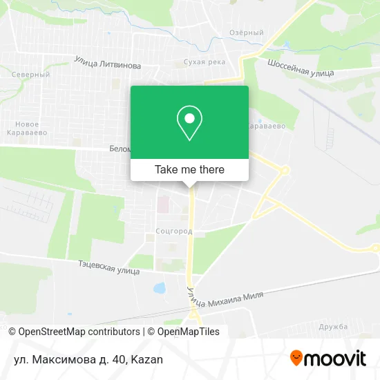 ул. Максимова д. 40 map