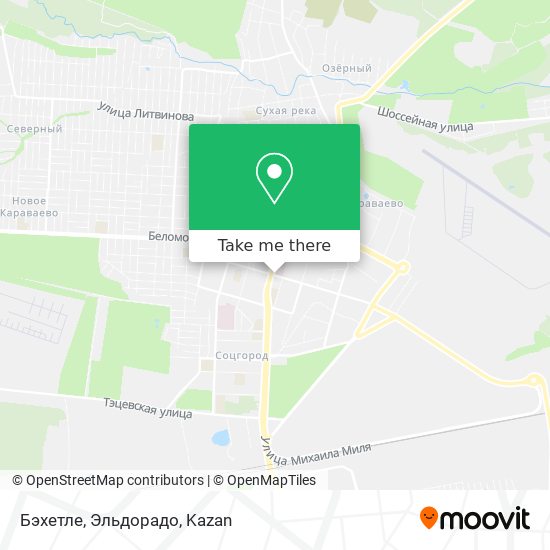 Бэхетле, Эльдорадо map