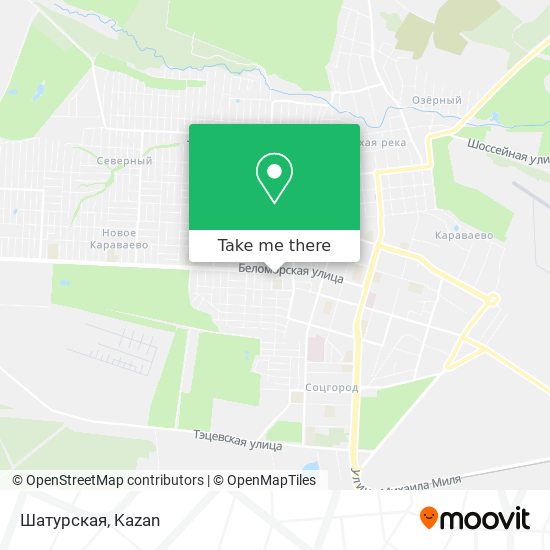 Шатурская map