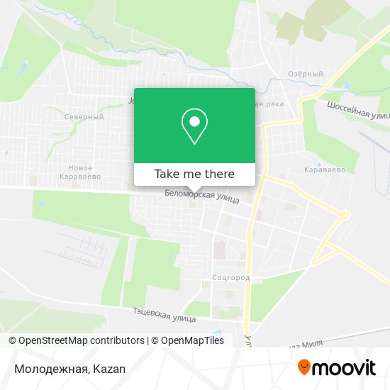 Молодежная map