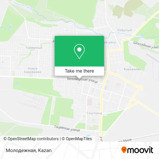 Молодежная map