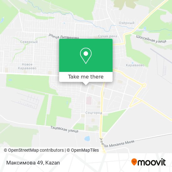 Максимова 49 map
