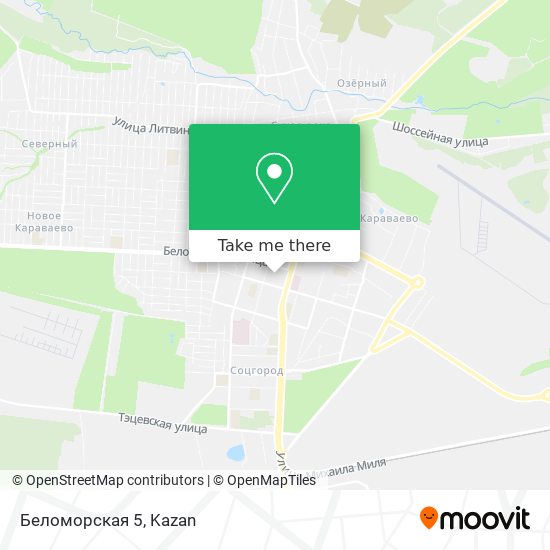 Беломорская 5 map