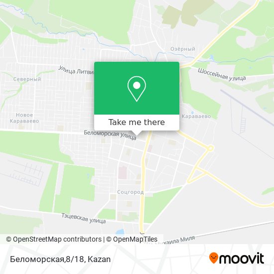 Беломорская,8/18 map