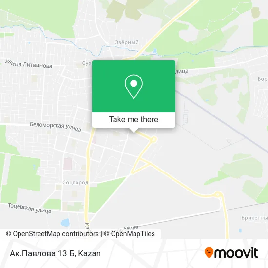 Ак.Павлова 13 Б map