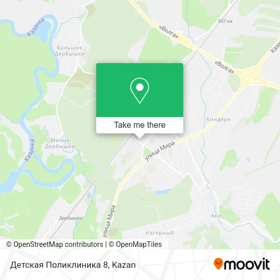 Детская Поликлиника 8 map