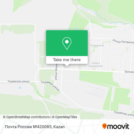 Почта России №420085 map