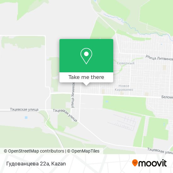 Гудованцева 22а map