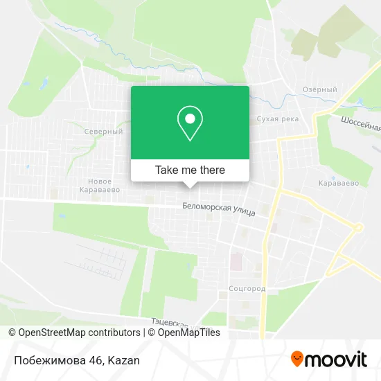 Побежимова 46 map