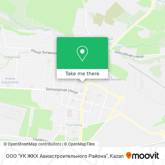 ООО "УК ЖКХ Авиастроительного Района" map