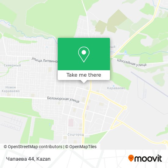 Чапаева 44 map
