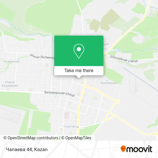 Чапаева 44 map