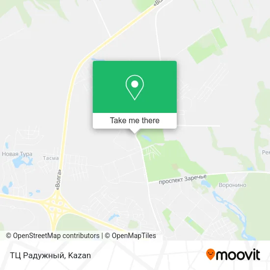 ТЦ Радужный map