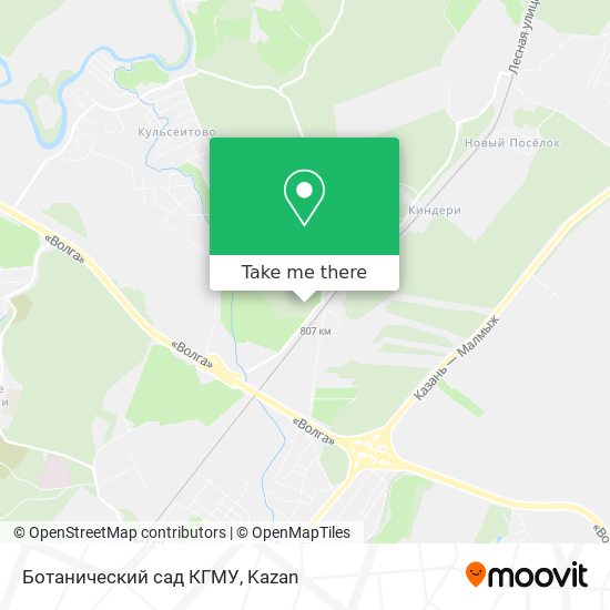Ботанический сад КГМУ map