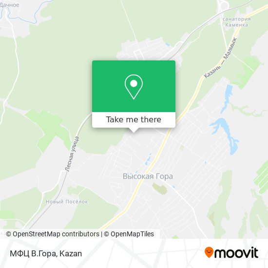 МФЦ  В.Гора map