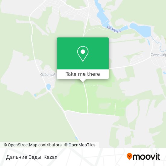 Дальние Сады map