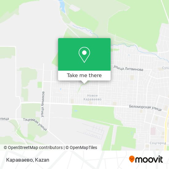 Караваево map