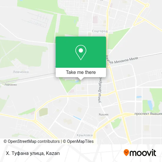 Х. Туфана улица map