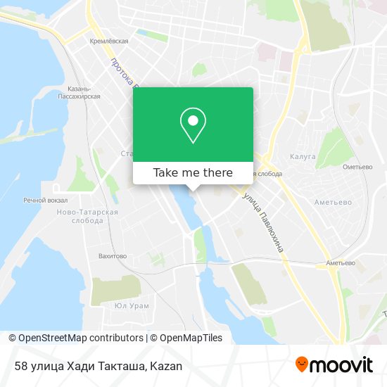 58 улица Хади Такташа map