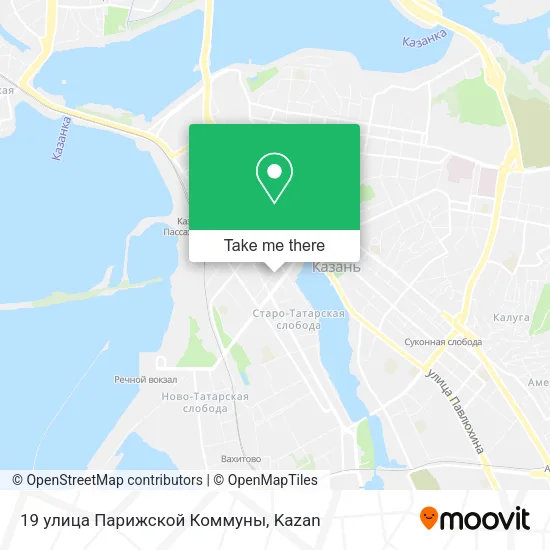 19 улица Парижской Коммуны map