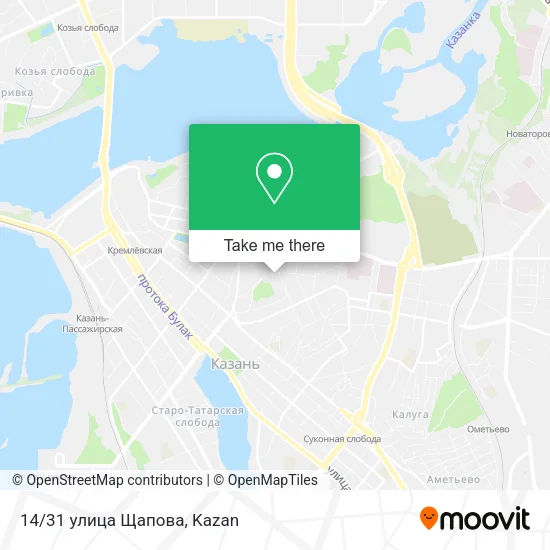 14/31 улица Щапова map