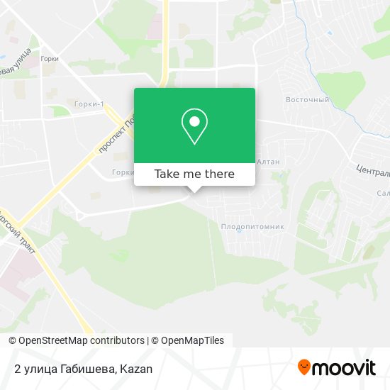 2 улица Габишева map