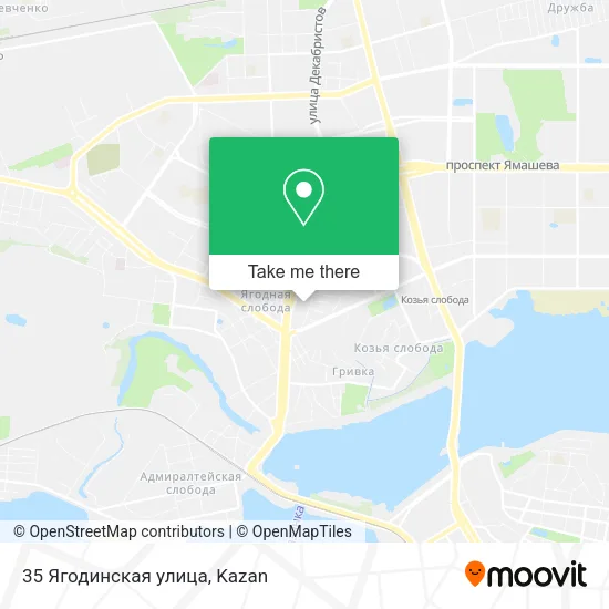 35 Ягодинская улица map