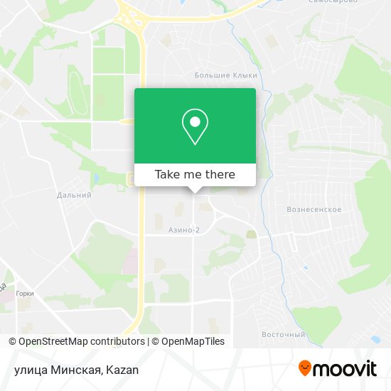 улица Минская map