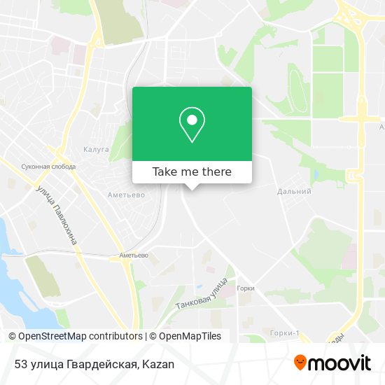 53 улица Гвардейская map