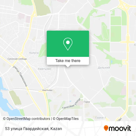 53 улица Гвардейская map