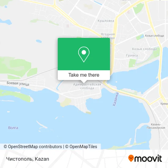 Чистополь map