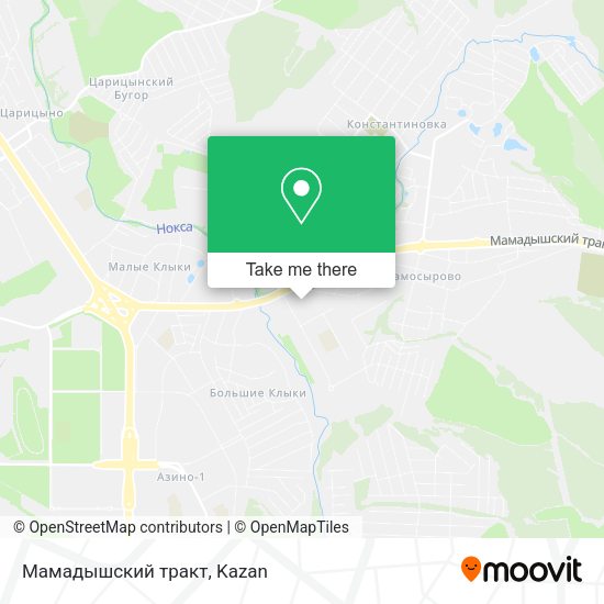Мамадышский тракт map