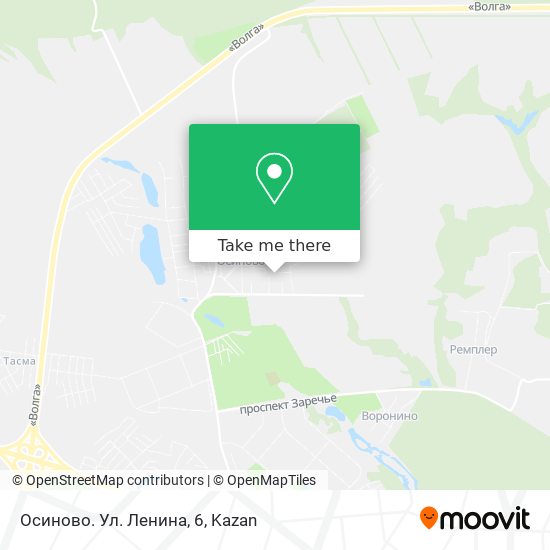 Осиново. Ул. Ленина, 6 map