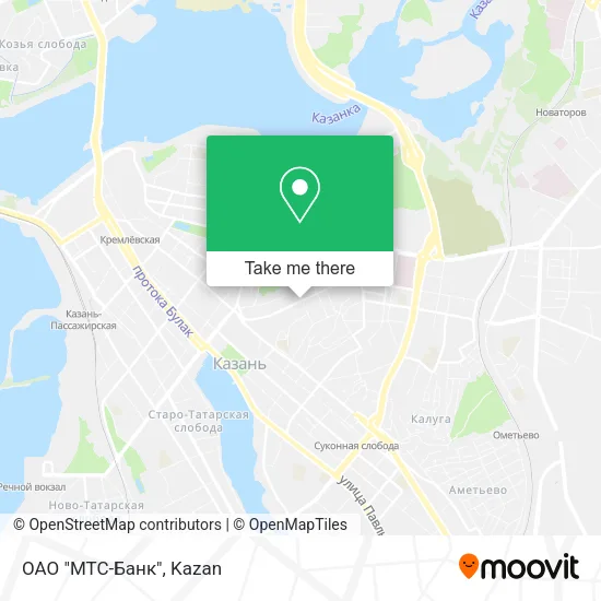 ОАО "МТС-Банк" map