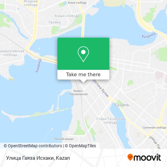 Улица Гаяза Исхаки map